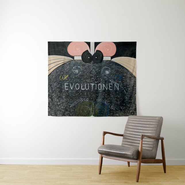 Tapiz Hilma af Klint - La Evolución, 7 (In situ (horizontal))