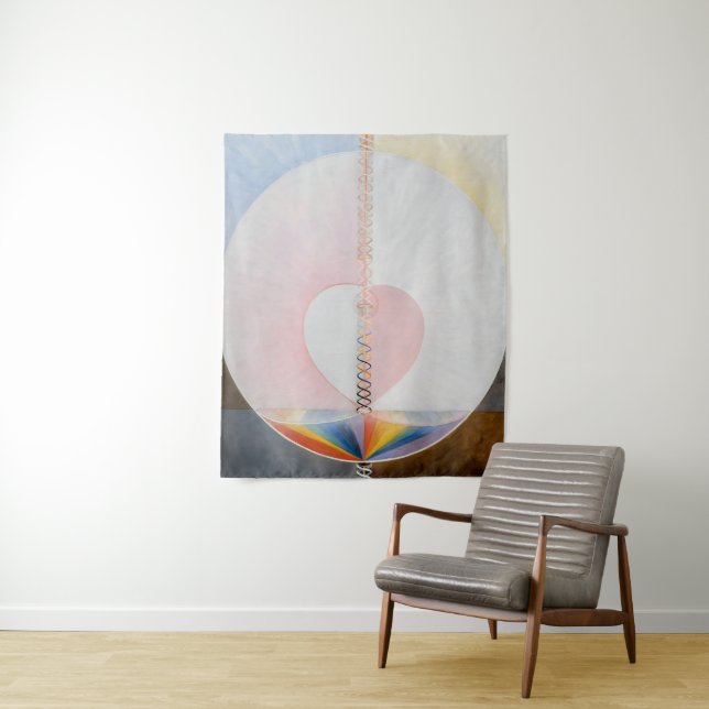 Tapiz Hilma af Klint - The Dove (In situ)