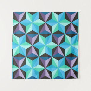 Tapiz Historias Resumen de parches geométricos