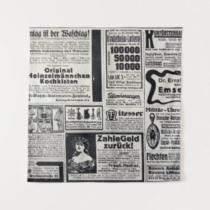 Tapiz Histórico Kiev: Ilustracion de periódico de 1917