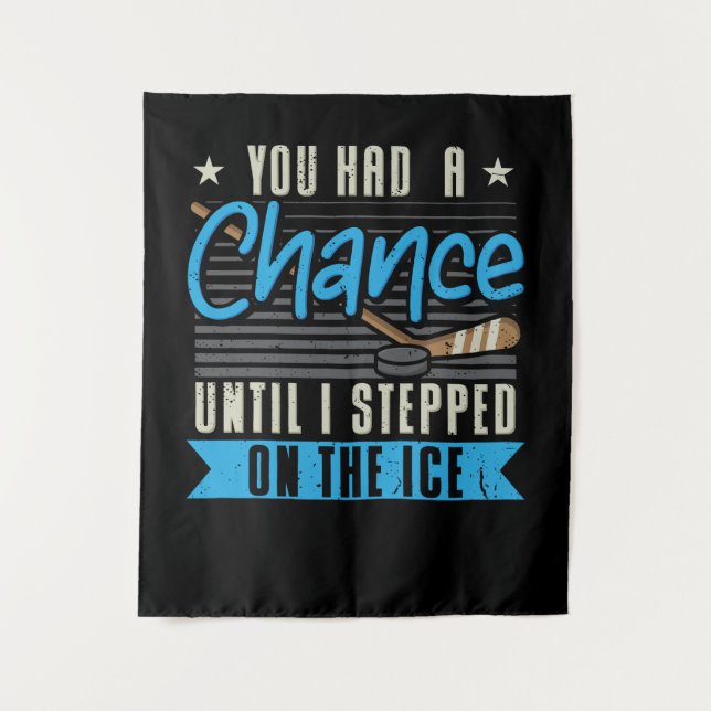 Tapiz Hockey sobre hielo (Anverso)