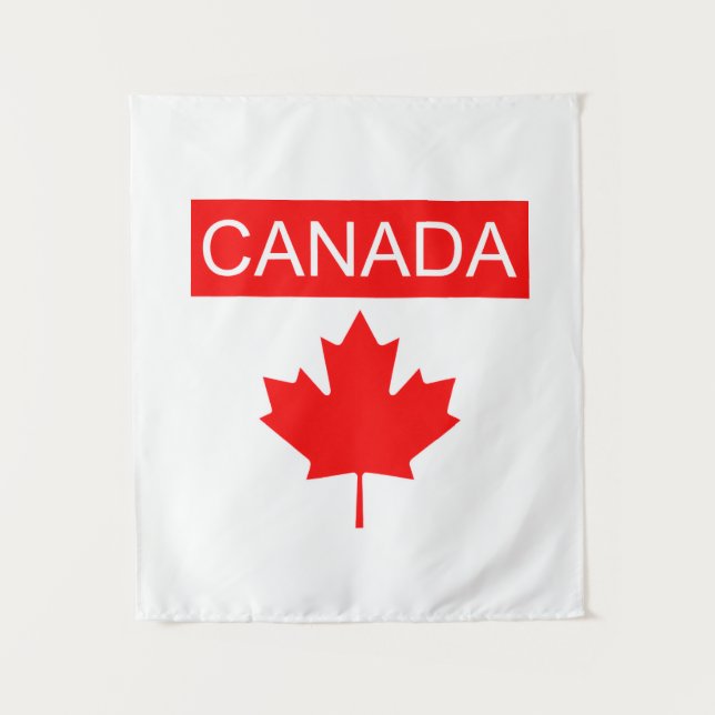 Tapiz Hoja de Arce de Canadá  (Anverso)