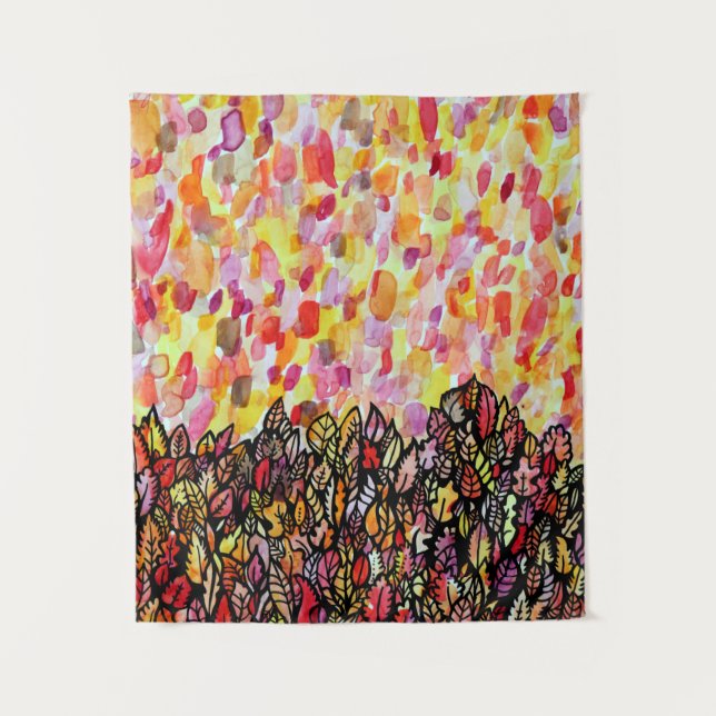 Tapiz Hoja de otoño (Anverso)