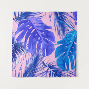 Tapiz Hojas tropicales de palma, hojas de selva sin cost
