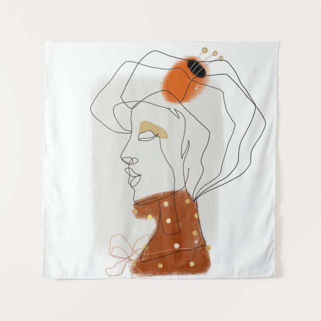 Tapiz Hojas Tropicales, Diseño De Patrones Sin Marea. (Anverso)