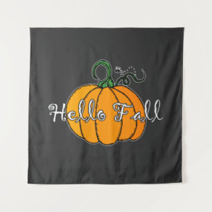Tapiz Hola Caída Caída Calabaza Hellow