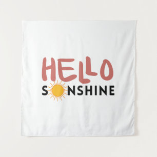 Tapiz Hola Sonshine, Sun Rays, vibraciones de verano