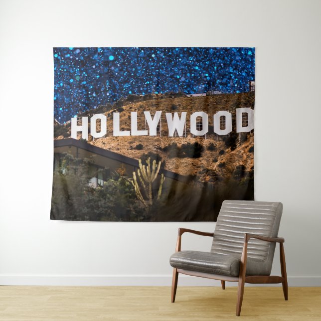 Tapiz HollyWood Hills (In situ (horizontal))