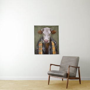 Tapiz Hombre de vaca