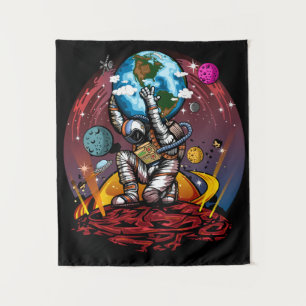 Tapiz Hombre del espacio de Atlas