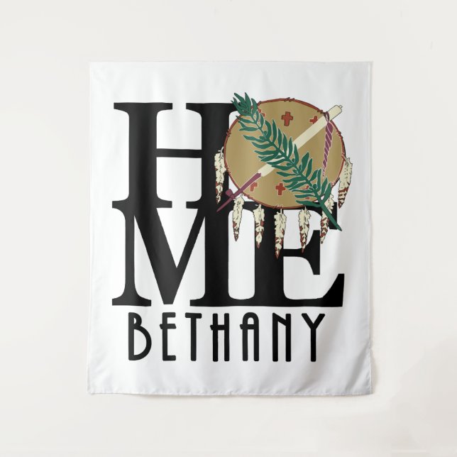 Tapiz HOME Bethany Oklahoma (Anverso)