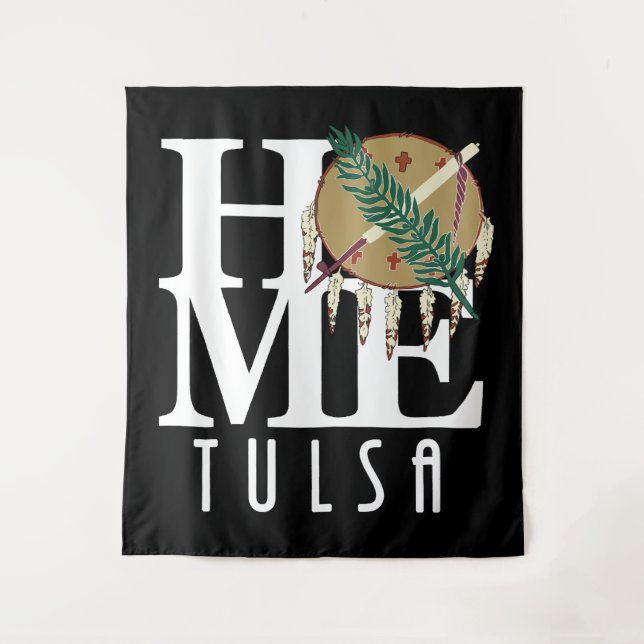 Tapiz HOME Tulsa Oklahoma (Anverso)