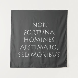 Tapiz Homines aestimabo sed moribus no fortuna