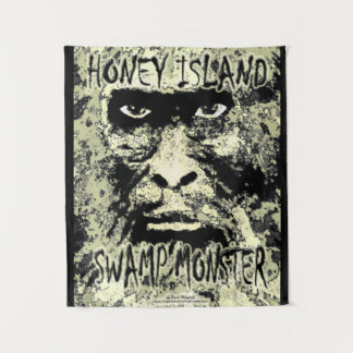 Tapiz Honey Island Swamp Monster Tapestry