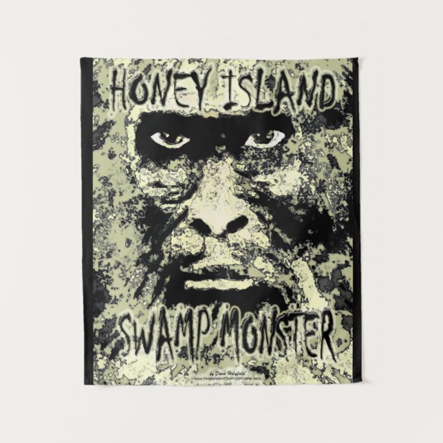 Tapiz Honey Island Swamp Monster Tapestry (Anverso)