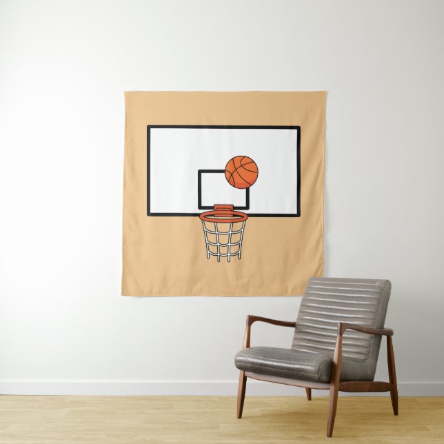 Tapiz Hoop de baloncesto (In situ)