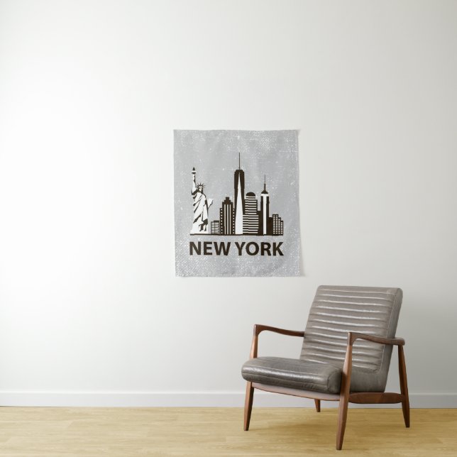 Tapiz Horizonte de New York City el | NYC (In situ)