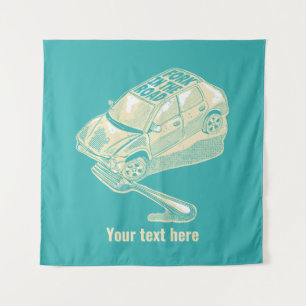 Tapiz Horquilla en el accidente de tráfico