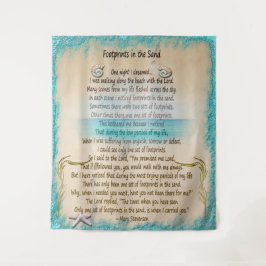 Tapiz Huellas en la arena