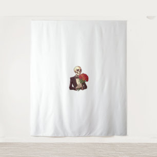 Tapiz Huesos para los amantes de los hongos - Gracioso e