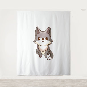 Tapiz Husky Dog Wolfhound