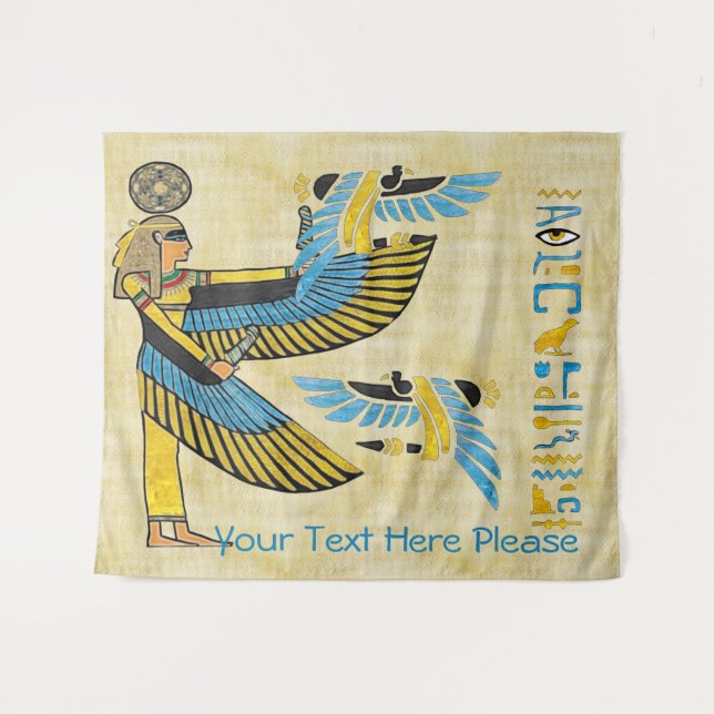 Tapiz Ibis de los Guardianes (Anverso (horizontal))