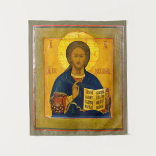 Tapiz Icono ruso de Jesucristo