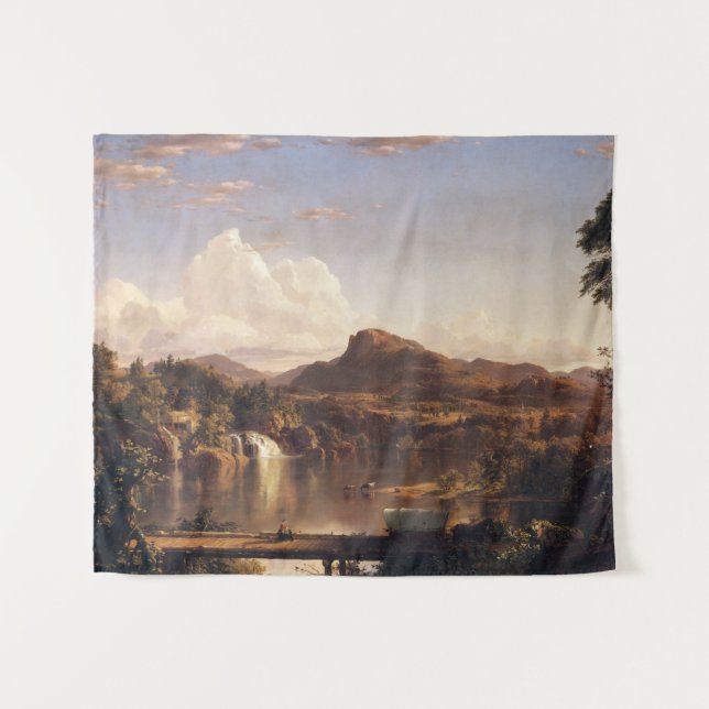 Tapiz Iglesia de Nueva Inglaterra de Frederic Edwin (Anverso (horizontal))