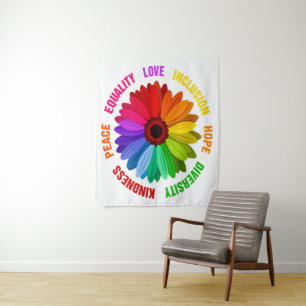 Tapiz Igualdad Amor Inclusión Esperanza Diversidad Amabi