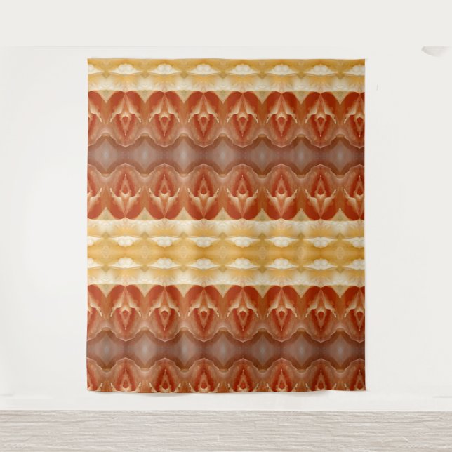 Tapiz Ikat 9 de Pale Peachy (Anverso)