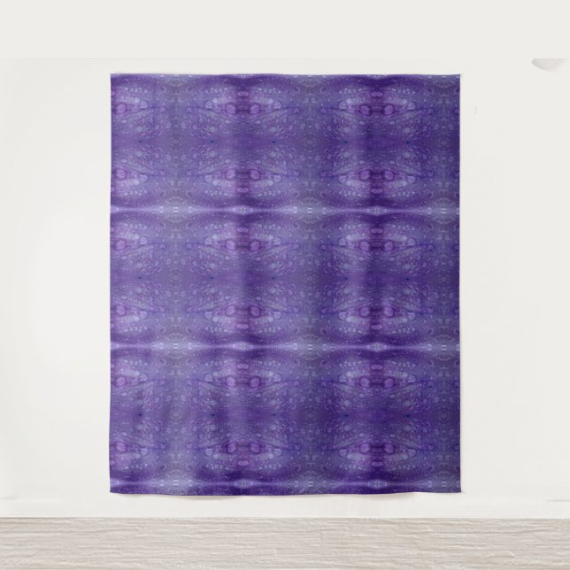 Tapiz Ikat púrpura 6 (Anverso)