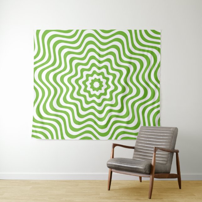 Tapiz Ilusión óptica 16 (In situ (horizontal))