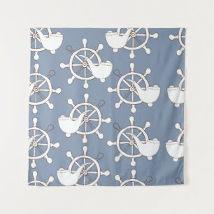 Tapiz Ilustracion de cosecha sin soldadura rueda de patr