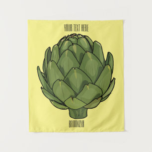 Tapiz Ilustracion de personalizado Artichoke
