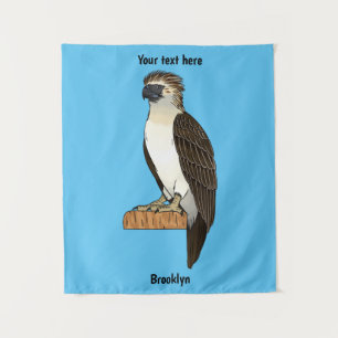 Tapiz Ilustracion de personalizado de aves águilas de Fi