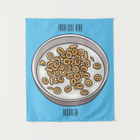 Ilustracion de personalizado de cereales