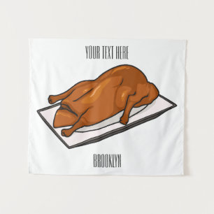 Tapiz Ilustracion de personalizado de pato de Peking