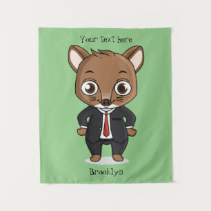 Tapiz Ilustracion de personalizado de rata