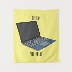 Tapiz Ilustracion de personalizado para portátiles