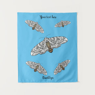 Tapiz Ilustracion personalizado de mariposa leopardo gig