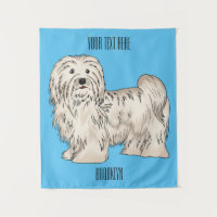 Ilustracion personalizado de perro de La Habana