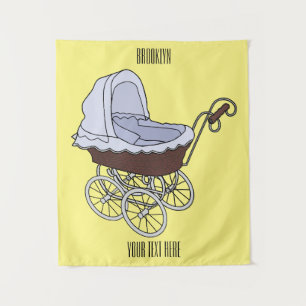 Tapiz Ilustracion personalizado de Stroller