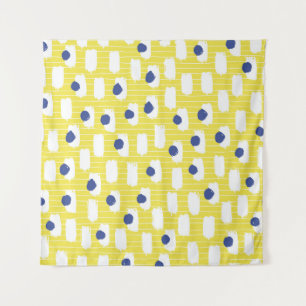 Tapiz Ilustracion sin soldadura de pincel vintage