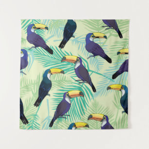 Tapiz Ilustracion Turco Vintage, Colorido.