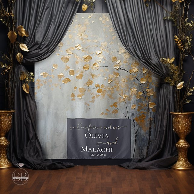 Tapiz Impasto de hoja de oro Noir (Subido por el creador)