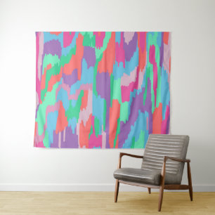 Tapiz Impresión abstracta de tono de Pastel