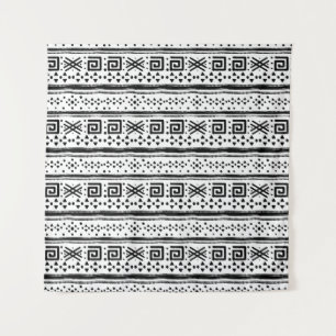 Tapiz Impresión de arte tribal de Boho étnico