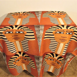 Tapiz Impresión de crochet de artista negro marrón faraó