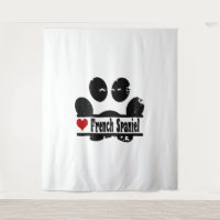 Impresión de las hojas de perro de España francesa