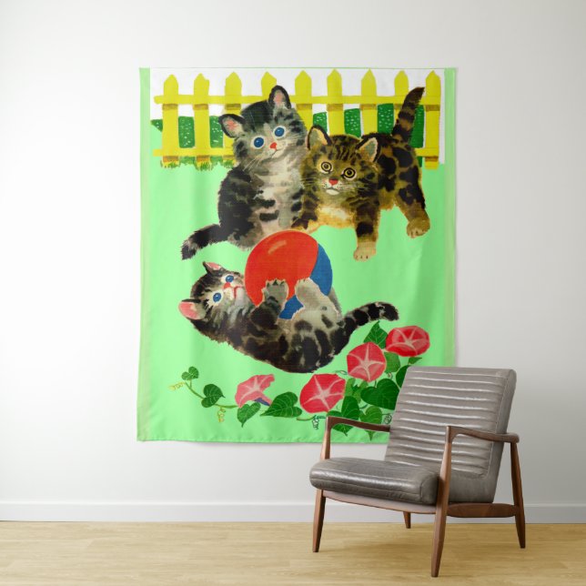 Tapiz impresión de tres pequeños gatitos (In situ)